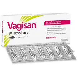 Vagisan Milchsäure Vaginalzäpfchen