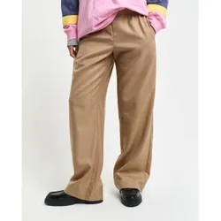 Gant für Damen. 4150329 Braune nahtlose Hose (42), Lässig, Wolle