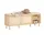 SoBuy Schuhbank FSR163 121 x 49 x 35 cm beige / beige