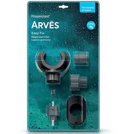 ARVES Regensammler Easy Fix 1 Stück basalt