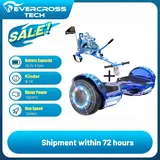 EVERCROSS xp9 Hoverboard Kinder 6.5 Zoll Bluetooth LED Self-Balancing Scooter Schwarz - Schwarz