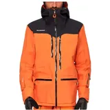 Mammut - Eiger Free Pro Hardshell Hooded Jacket - Regenjacke Gr XL orange