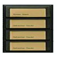 Siedle TM 511-04B Tastenmodul 4 Rufta