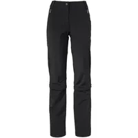 Vaude Farley Stretch Capri T-Zip III Zip-Off-Hose Schwarz 36