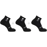 Salomon Everyday Ankle Socken 3er Pack Schwarz 42-44