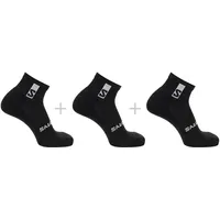 Salomon Everyday Ankle Socken 3 Paare Schwarz 42-44