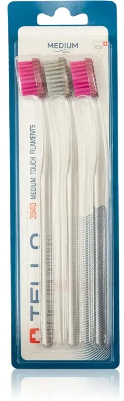 TELLO 3940 Medium 3pack Zahnbürste 3 St.