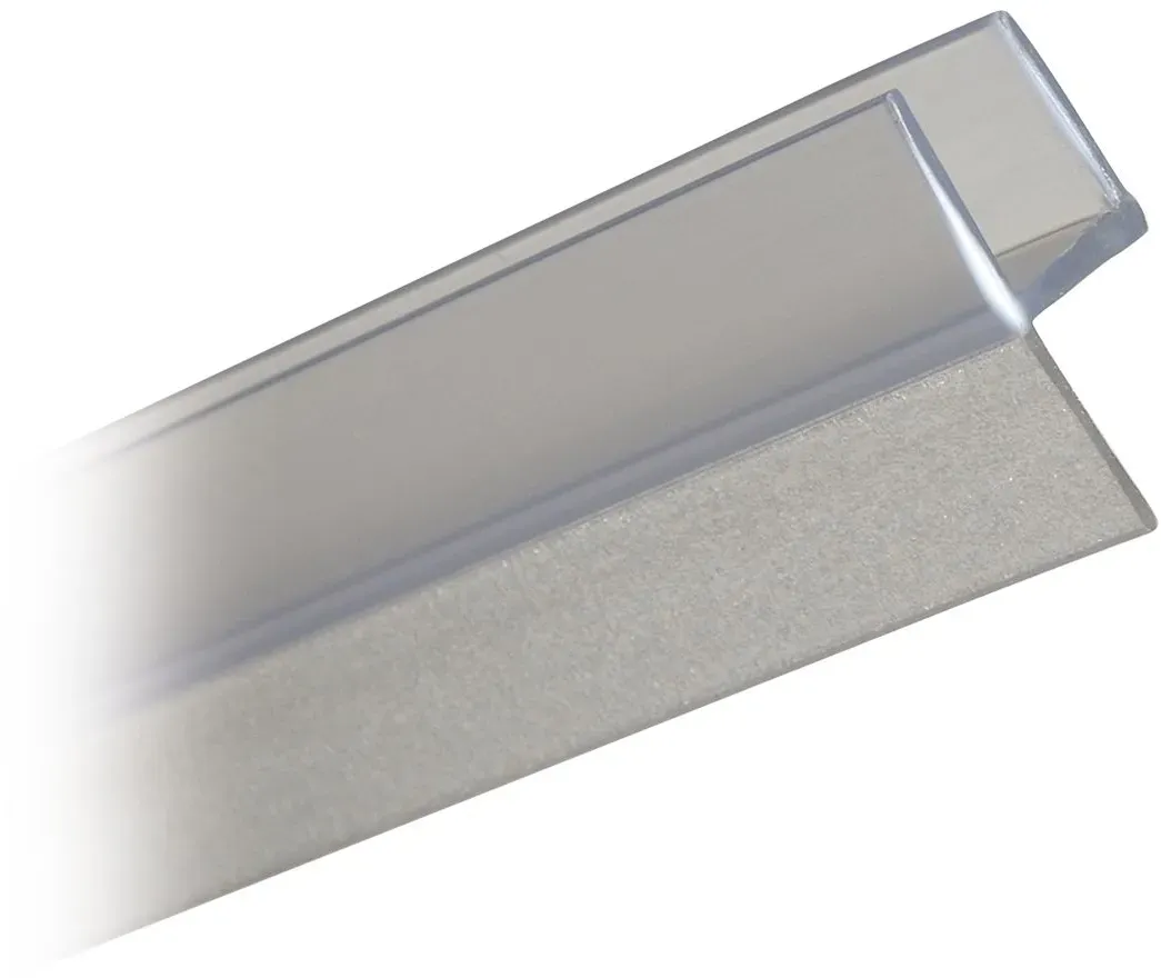 KL megla Dichtprofil, hart - weich für 6 und 8 mm, 2010 mm, transparent (69120)
