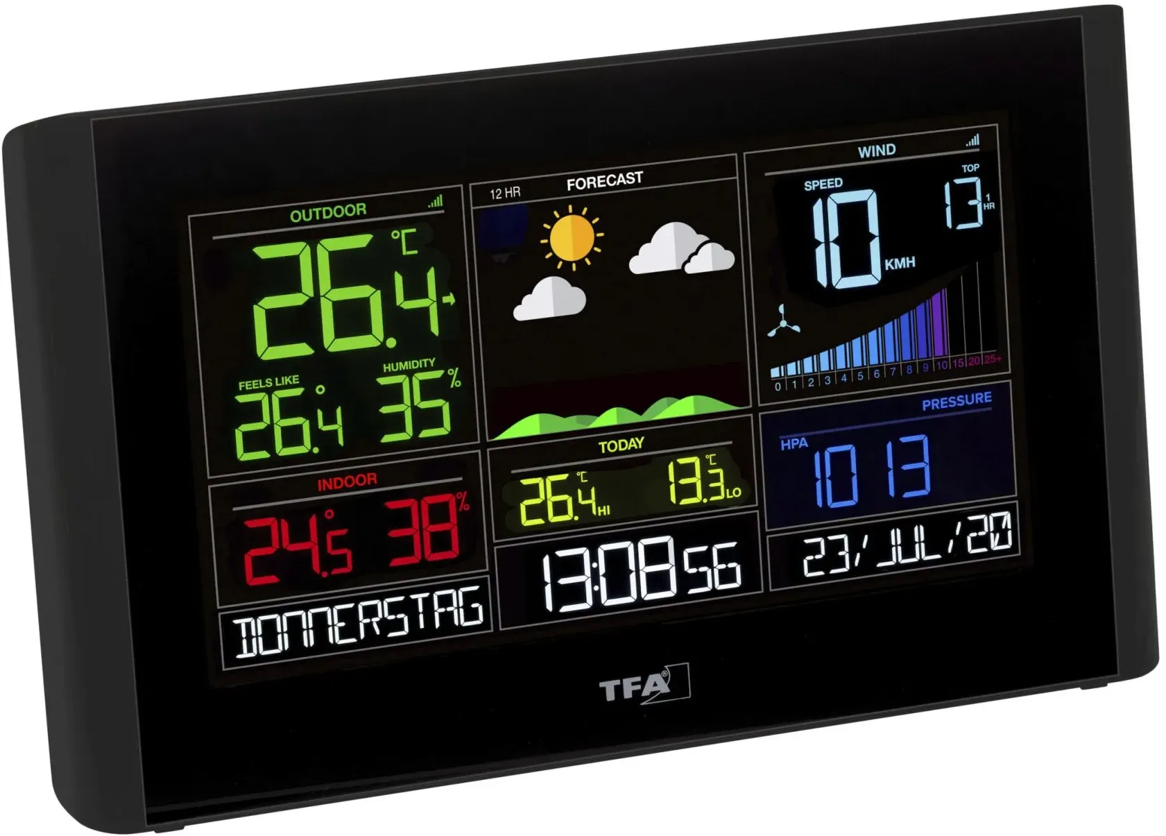 Preisvergleich Produktbild TFA 35800101 VIEW BREEZE WLAN Funkwetterstation