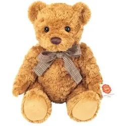 HERMANN TEDDY 913986 Teddy haselnussbraun 32 cm mit Brummstimme