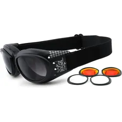 Sportbrille | KK175 | viele Extras | beschlagfrei bunt No Size