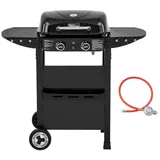 Royal Gourmet 2-Brenner Gasgrill und Griddle Combo schwarz