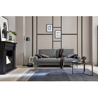 HÜLSTA sofa 2-Sitzer »hs.450«, Armlehne niedrig, Fuß chromfarben glänzend, Breite 164 cm grau