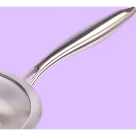 Reishunger Edelstahlpfanne Bratpfanne 28 cm