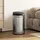 Homcom Sensor-Mülleimer 30 l Silber