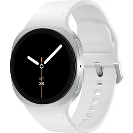 Samsung Galaxy Watch8 Bluetooth 44 mm Silver Sport Band White