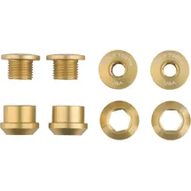 Wolf Tooth Kettenblattschrauben 6 mm 1-fach 4 Stk. Gold