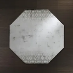 Casa Padrino Art Deco Vintage Wandspiegel Antik Stil Silber