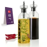 AdHoc AromaPour Ölspender und Essigspender 300 ml weiß 21 cm