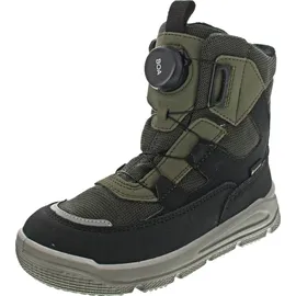 superfit Jungen MARS warm gefütterte Gore-Tex Stiefel, SCHWARZ/GRÜN 0000