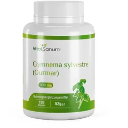 VitaSanum® - Gymnema sylvestre (Gurmar) 400 mg 100 Kapseln 100 St