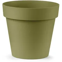Cleo Lovin'Green Vase 100 % recycelter Kunststoff Olivengrün - 30 cm