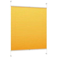 DécoProfi Plissee ohne Bohren Melonengelb 40cm x 220cm (max.
