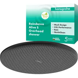 Hansgrohe Raindance Alive S Kopfbrause 300 1jet EcoSmart, Mattschwarz