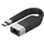 TECHLY ICOC USBC-RJ45 Netzwerkkabel Schwarz 0,144 m