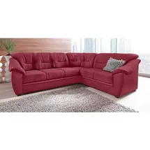 sit&more Eckcouch Kunstleder 2-Sitzer rot
