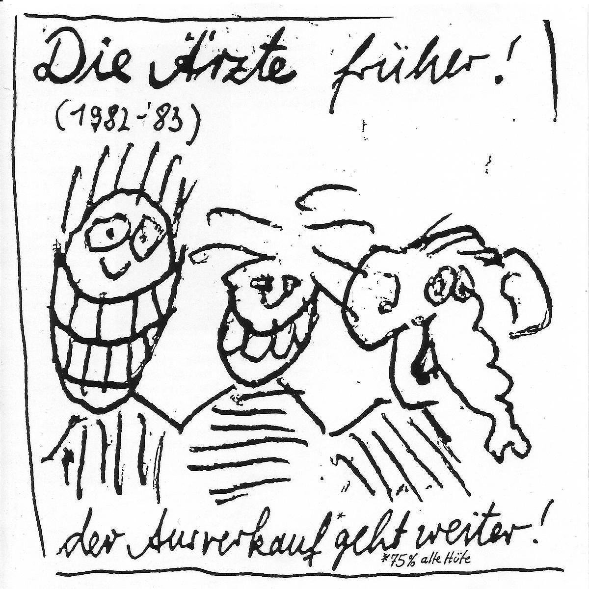 Die Ärzte Früher! (1982-83) - Die Ärzte. (CD)