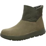 THINK! Damen COMODA chromfrei gegerbte Schurwolle Schneestiefel, 7000 Jade/Kombi, 40 EU - 40 EU