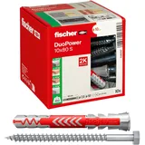 Fischer DuoPower 10x80 S LD mit Schrauben