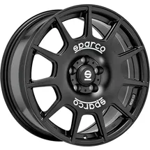 Sparco Terra 8,0 x 18 5 x 120 ET45 Matt Schwarz/Weiß