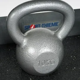 Sport-Thieme Kettlebell Hammerschlag lackiert 10 kg grau