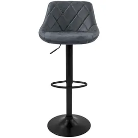 ML-Design Barhocker 62-82 cm Anthrazit