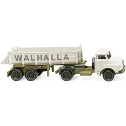 MAN Hinterkippersattelzug Walhalla Kalk Modell von WIKING 1:87