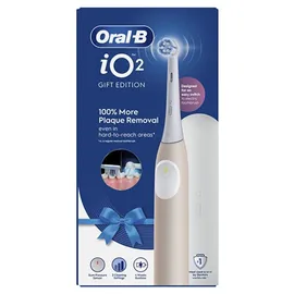 Oral-B iO Series 2 Calm Pink Special Edition + Reiseetui + Aufsteckbürstenhalter