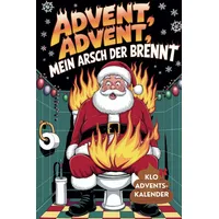 Klo Adventskalender 2024 – 24 Tage voller Spaß und Rätsel auf dem stillen Örtchen! Perfekt als lustiges Geschenk für die Adventszeit, Kacken im Advent, Adventskalender Männer