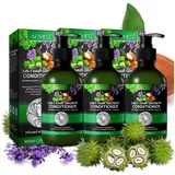 Aliver 3-in-1 Rizinus Lavendel Argan Haarspülung 3x300 ml
