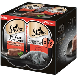 Sheba Perfect Portions Rind 6 x 37,5 g