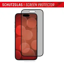 Displex Privacy Panzerglas für iPhone 15/15 Pro