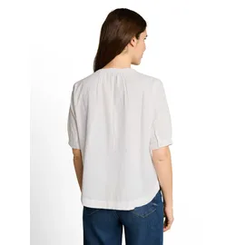 Tom Tailor Bluse mit Muster Weiß 42