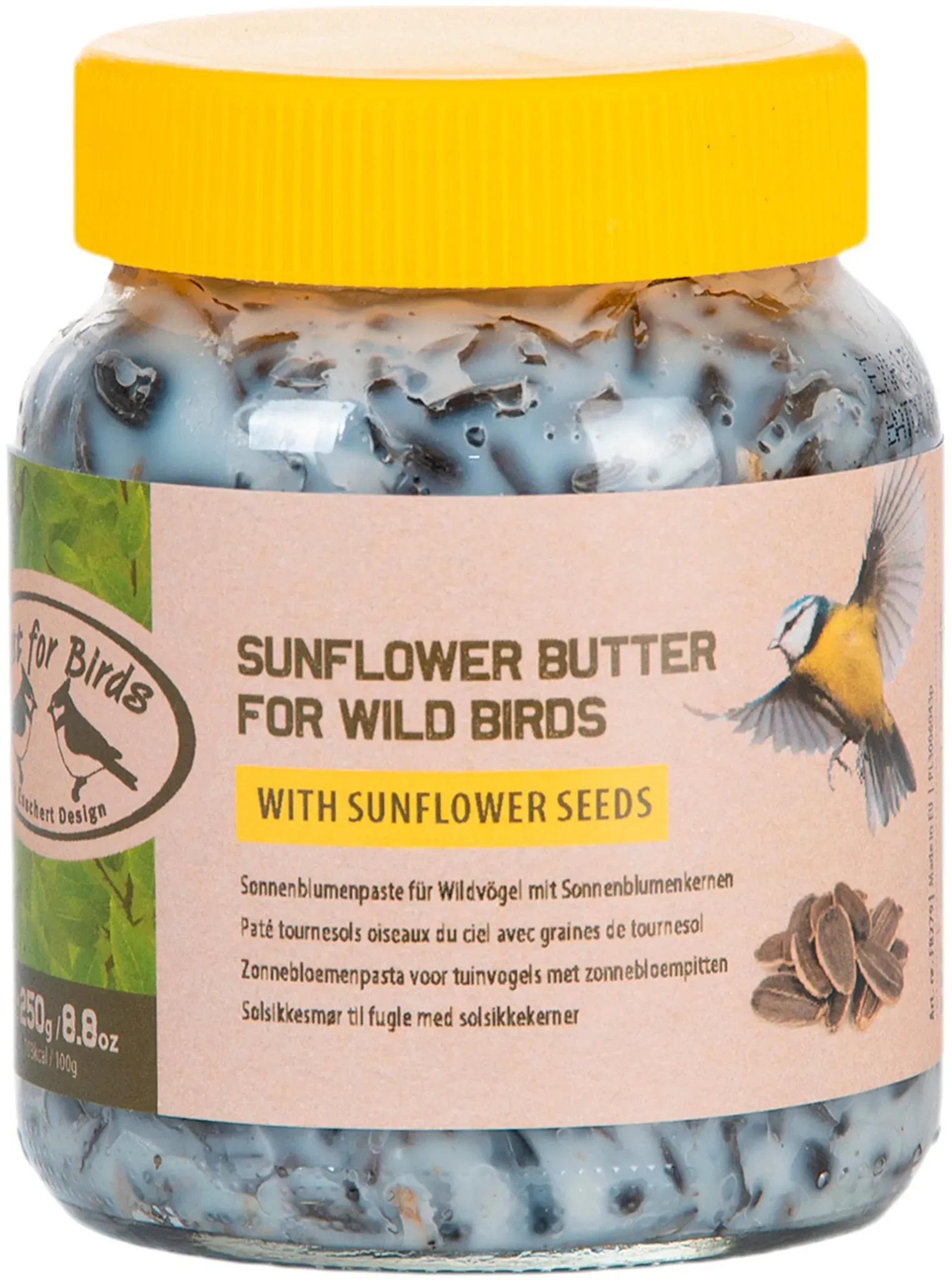 Sonnenblumenpaste für Wildvögel