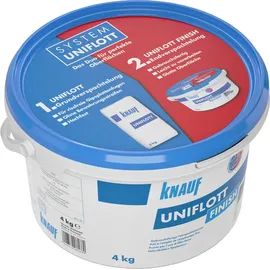 Knauf Uniflott Finish 4 kg Feinspachtelmasse Fertigspachtel