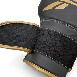 Reebok Boxhandschuhe Anfänger - Gold/Schwarz 16 oz