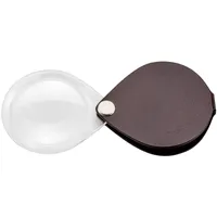 Eschenbach 1740150 Leder-Einschlaglupe Vergrößerungsfaktor: 3.5 x Linsengröße: (Ø) 50