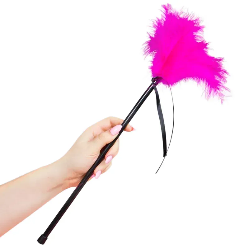 SECRETPLAY Rosa Federn 40 cm