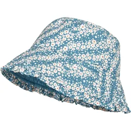Playshoes Wendehut Blümchen blau 53 cm