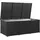 furnicato Gartenbox 180 x 90 x 70 cm Schwarz